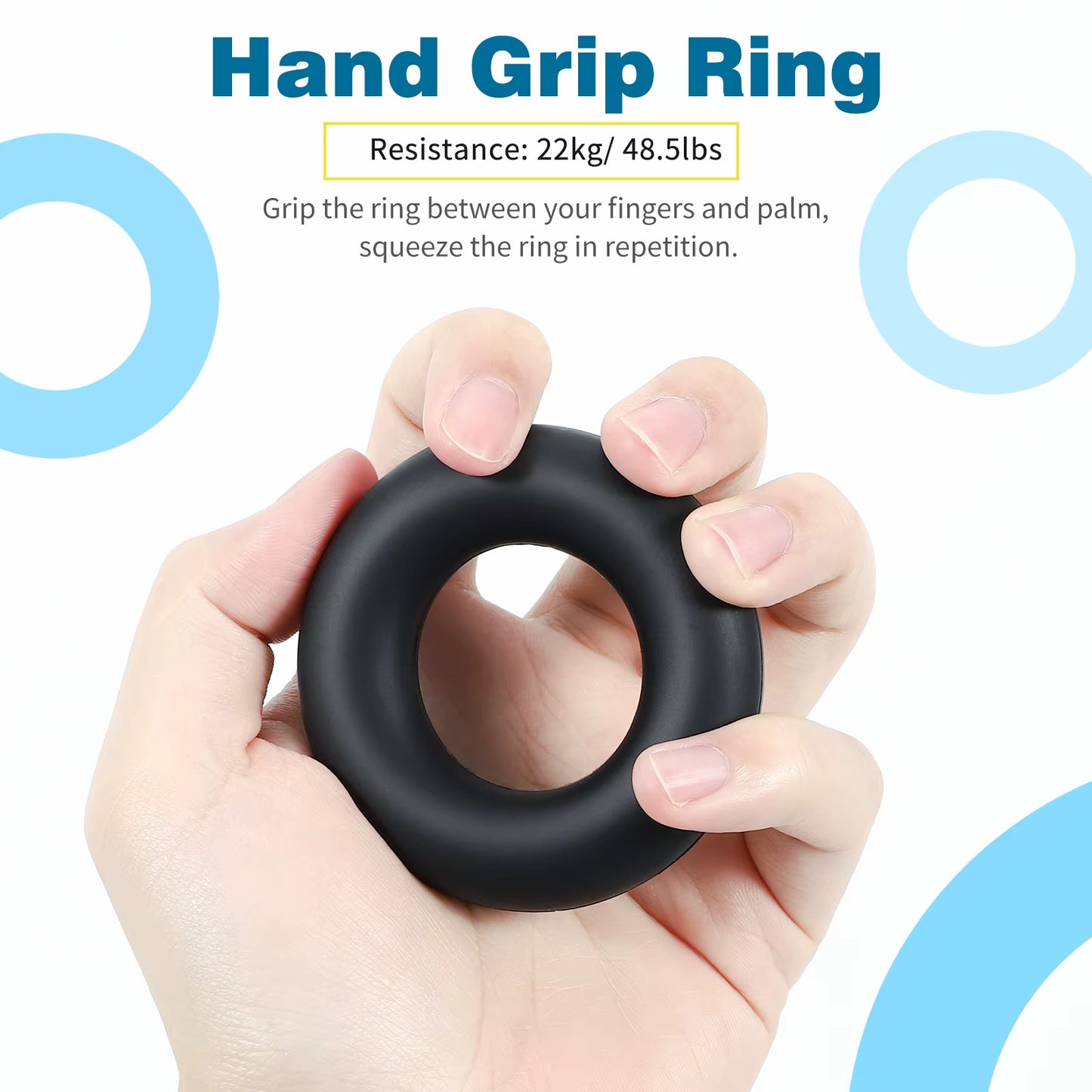 10-60Kg Hand Gripper Gym Expander Fitness Hand Grip Dynamometer Finger Wrist Arm Exerciser Strength for Muscle Recovery Trainer